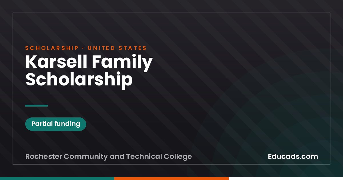 Karsell Family Scholarship scholarship