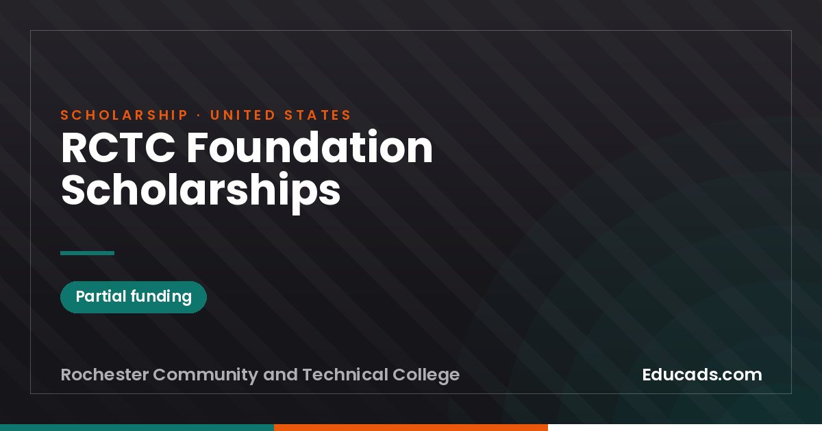 RCTC Foundation Scholarships scholarship