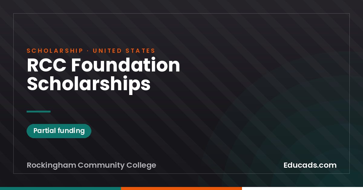 RCC Foundation Scholarships scholarship