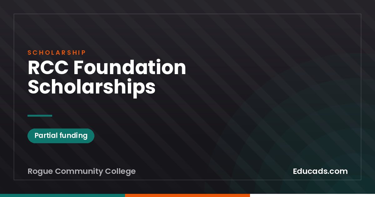 RCC Foundation Scholarships scholarship