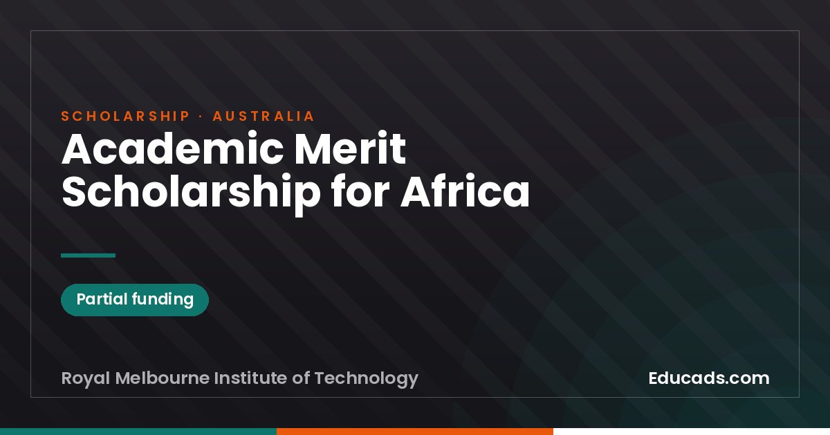 Academic Merit Scholarship for Africa scholarship