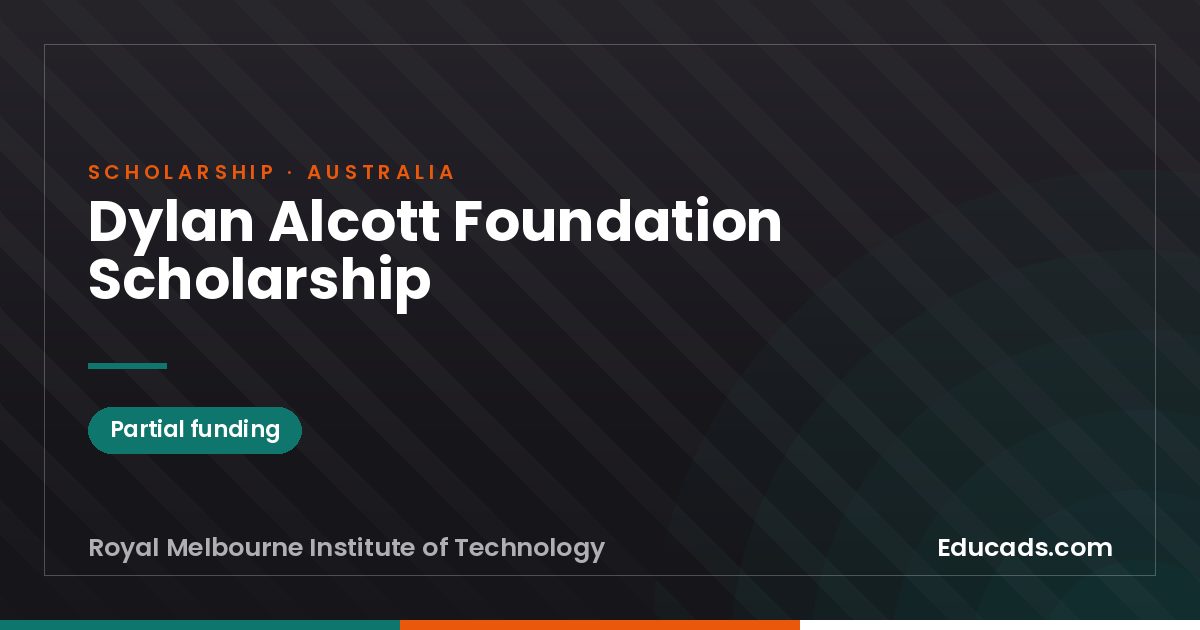 Dylan Alcott Foundation Scholarship scholarship