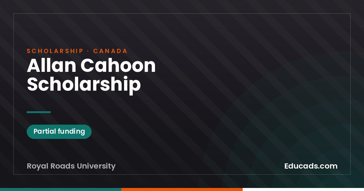 Allan Cahoon Scholarship scholarship
