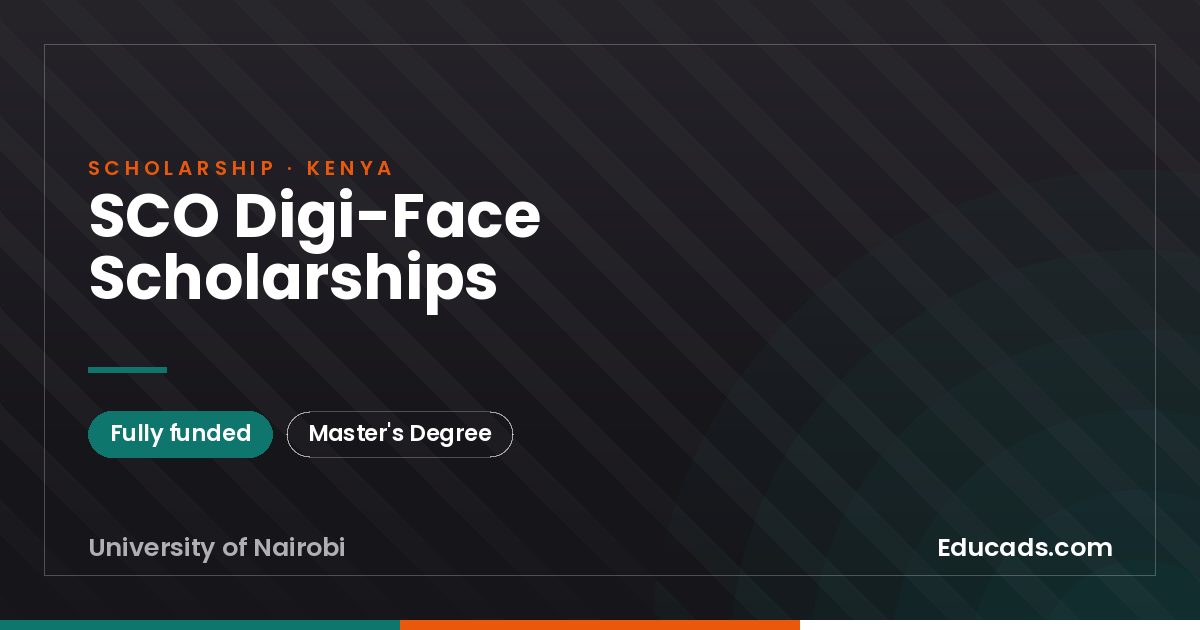 SCO Digi-Face Scholarships scholarship