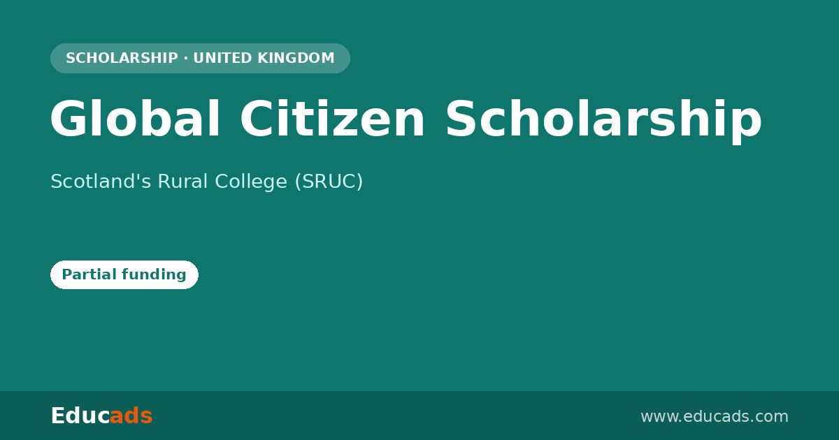 Global Citizen Scholarship scholarship