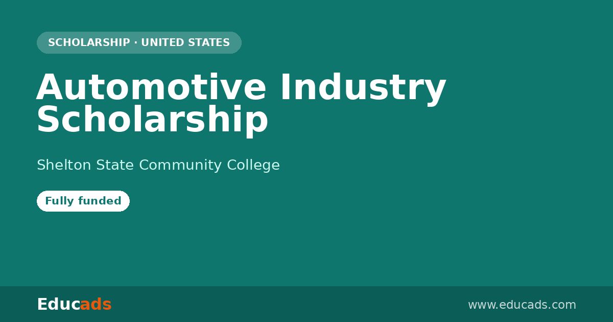 Automotive Industry Scholarship scholarship