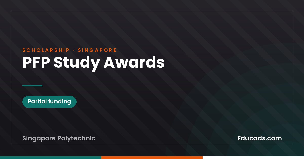 PFP Study Awards scholarship