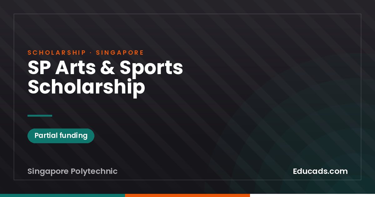 SP Arts & Sports Scholarship scholarship