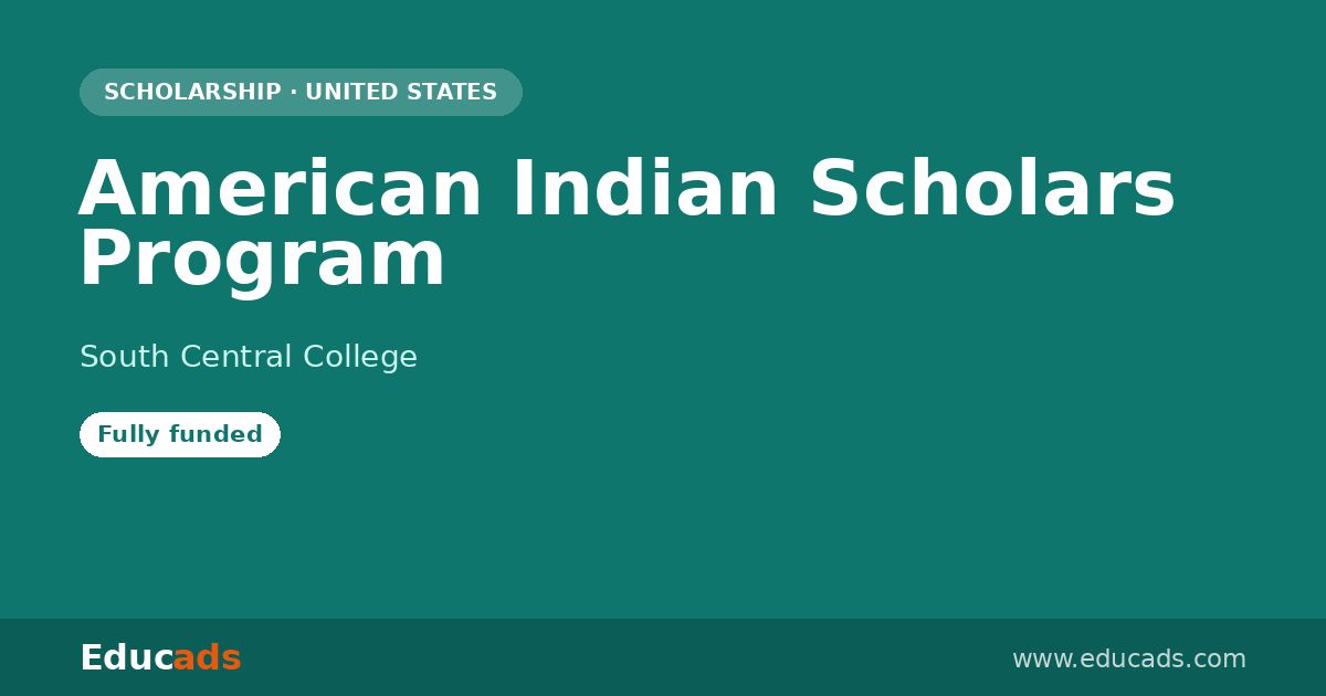 American Indian Scholars Program scholarship