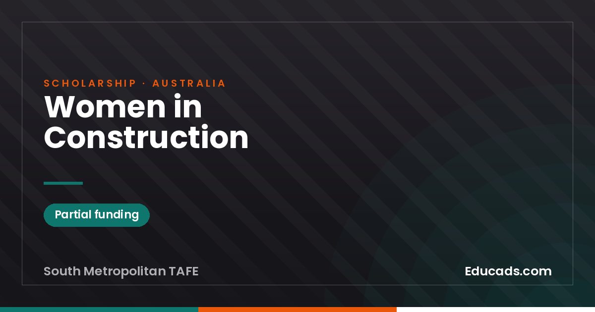 Women in Construction scholarship