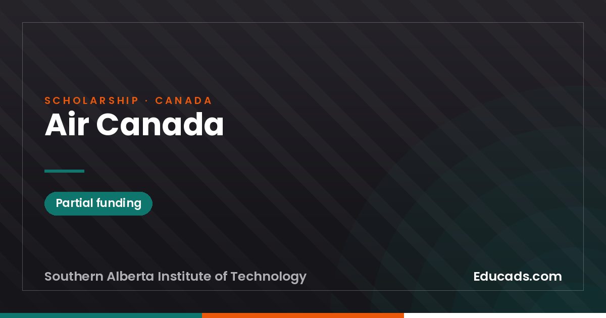 Air Canada scholarship
