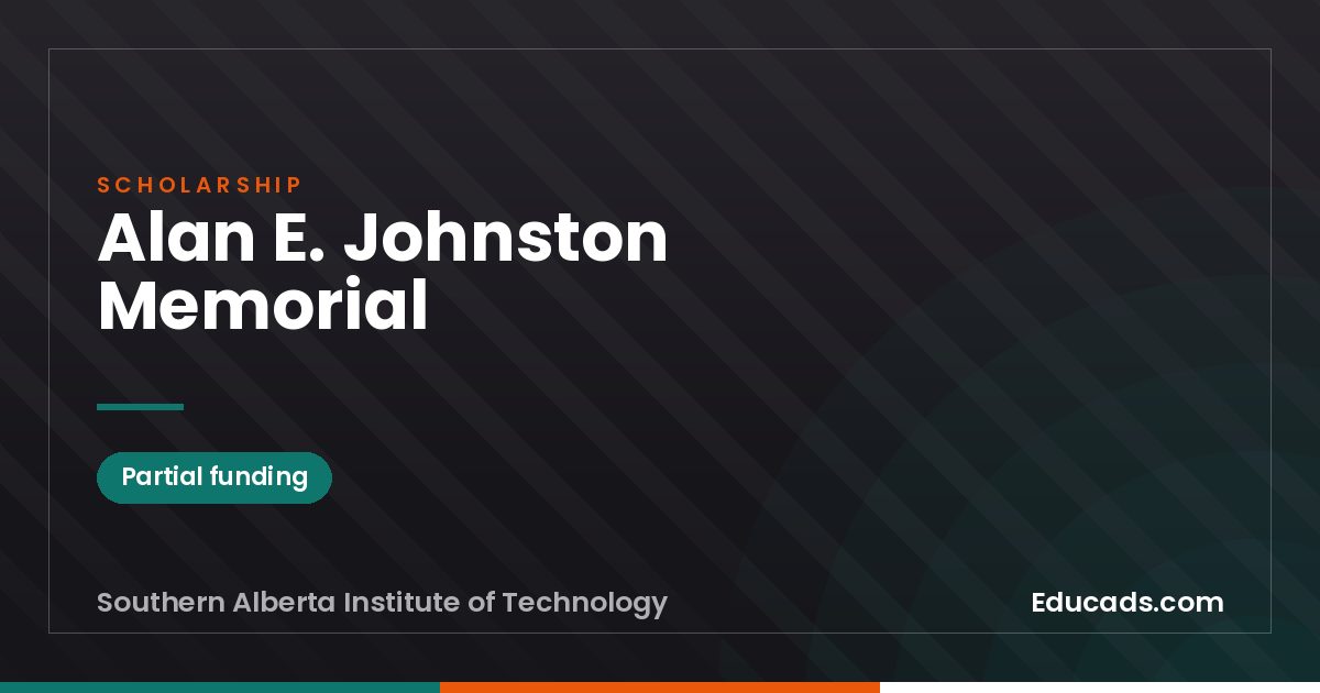 Alan E. Johnston Memorial scholarship