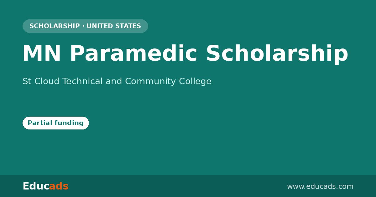 MN Paramedic Scholarship scholarship
