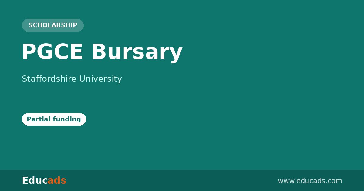 PGCE Bursary scholarship