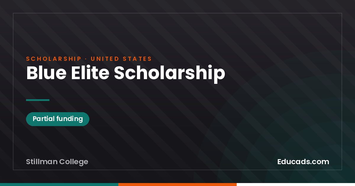Blue Elite Scholarship scholarship