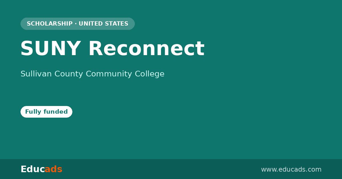 SUNY Reconnect scholarship