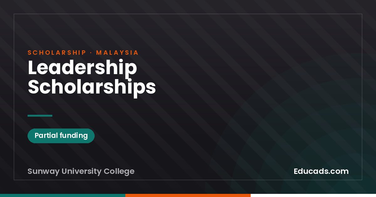 Leadership Scholarships scholarship