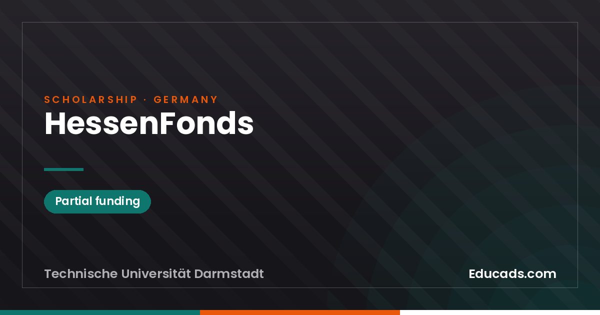 HessenFonds scholarship