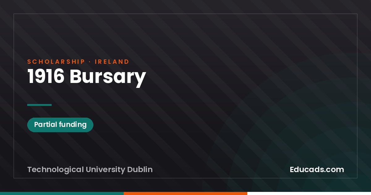 1916 Bursary scholarship