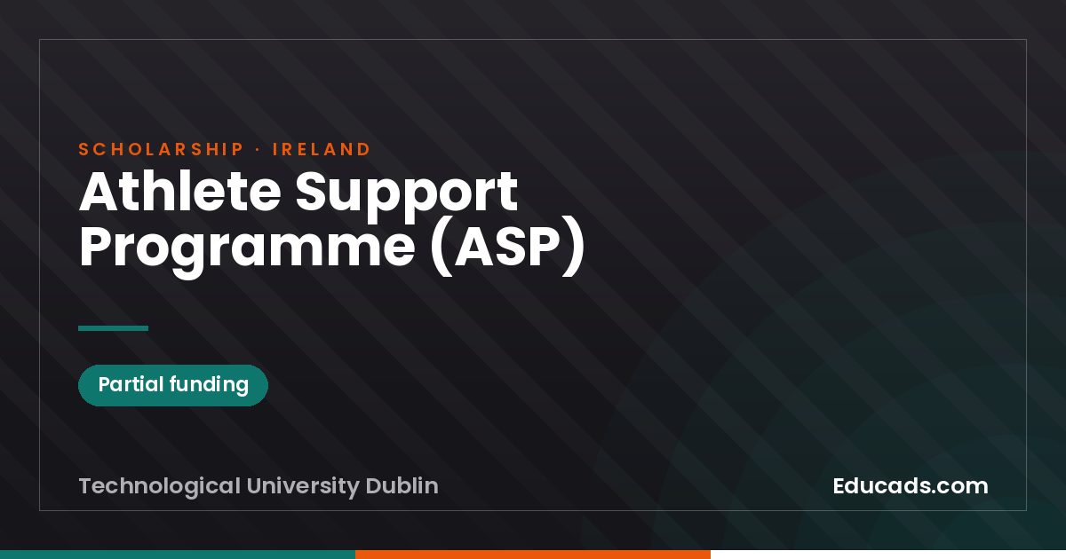 Athlete Support Programme (ASP) scholarship