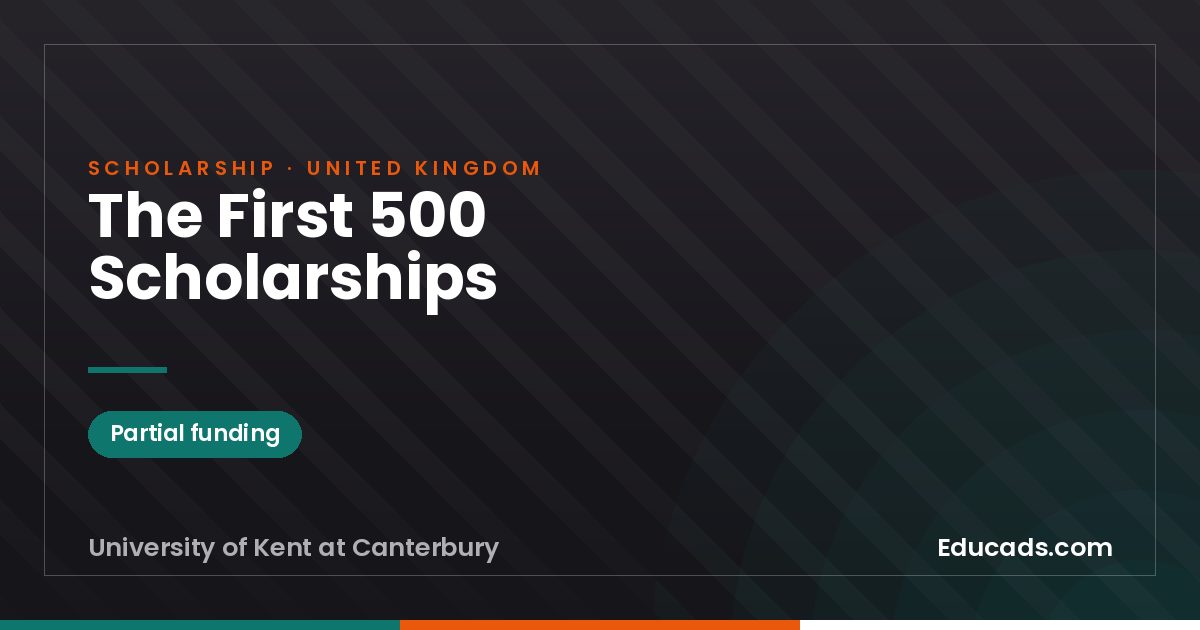 The First 500 Scholarships scholarship
