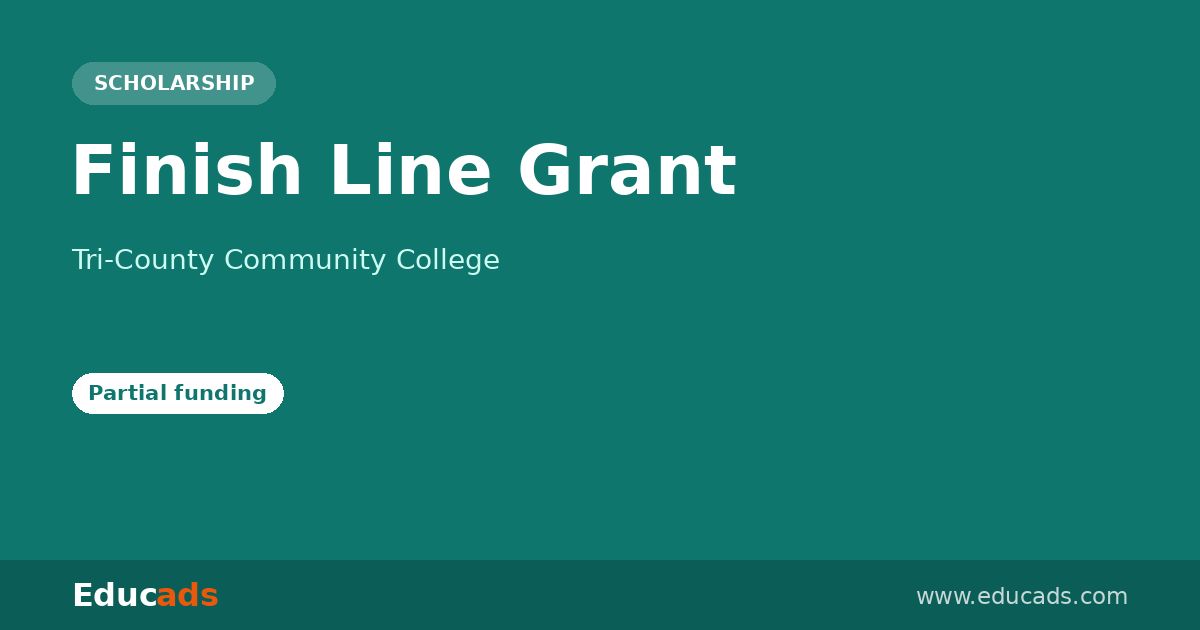 Finish Line Grant scholarship