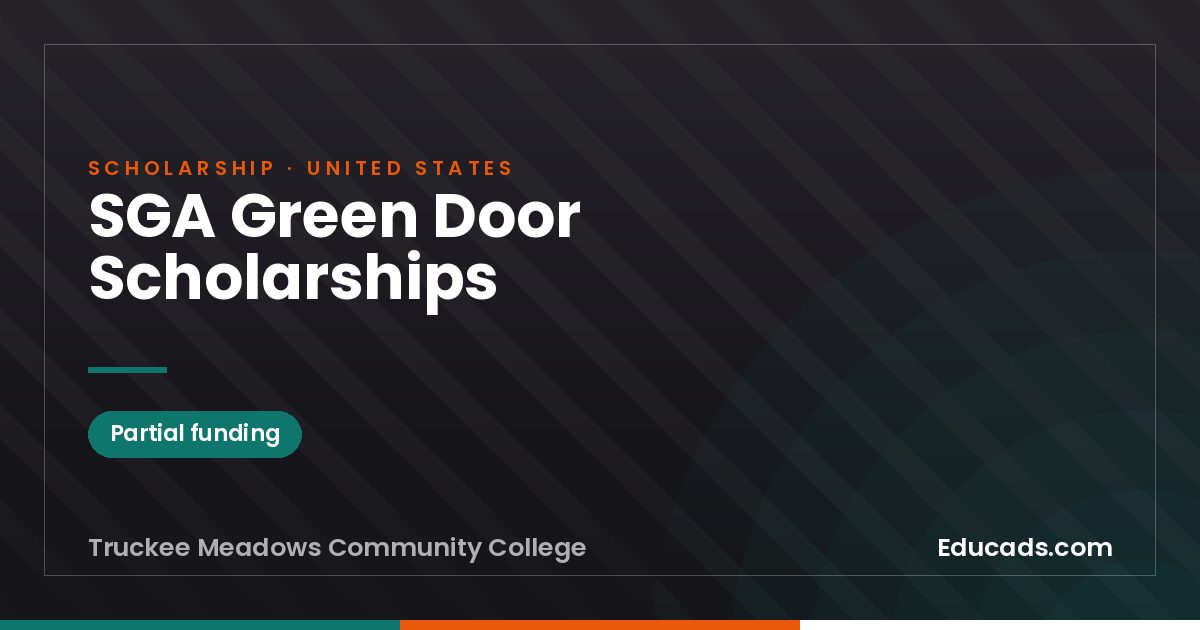 SGA Green Door Scholarships scholarship