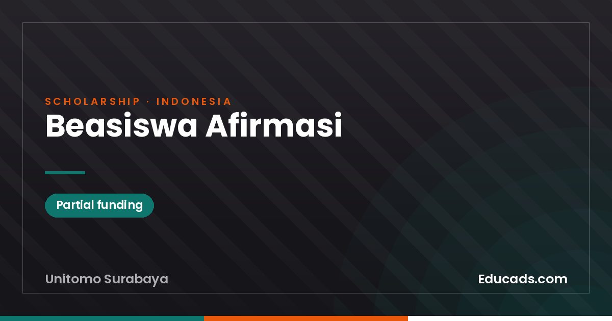 Beasiswa Afirmasi scholarship