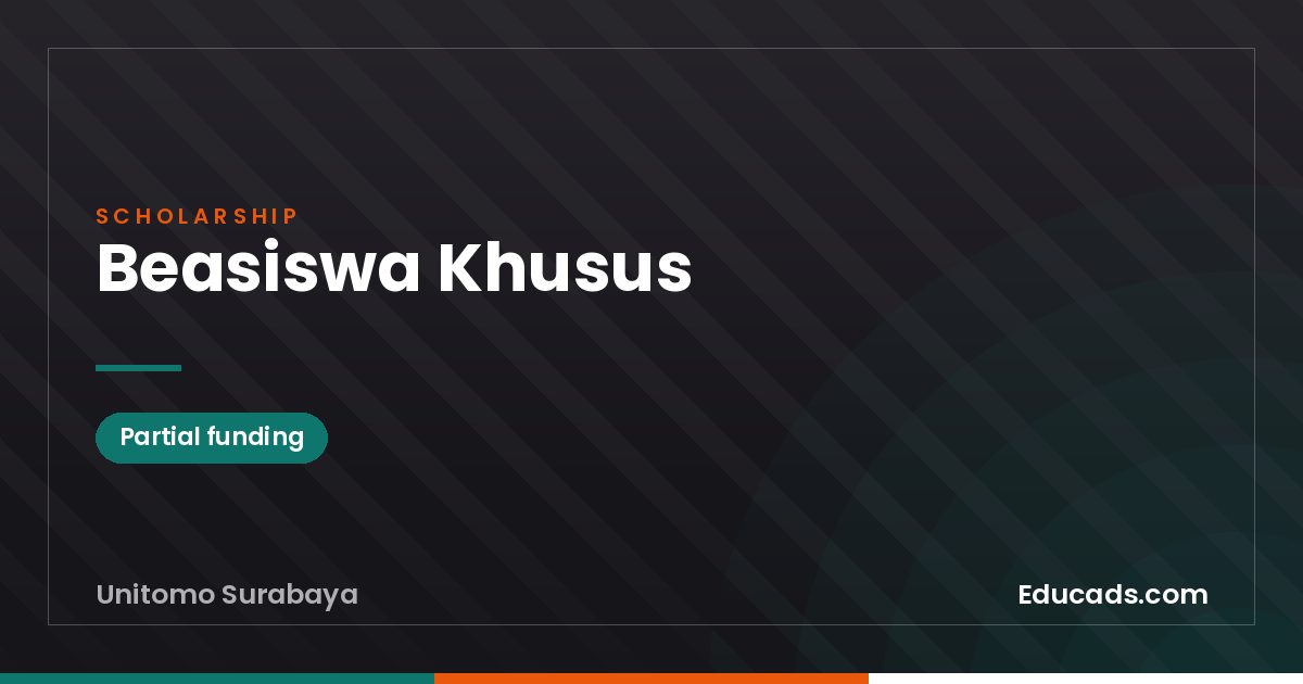 Beasiswa Khusus scholarship