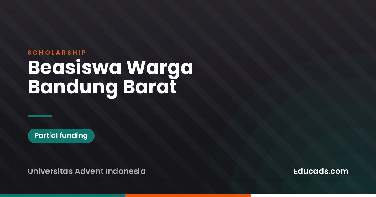 Beasiswa Warga Bandung Barat scholarship