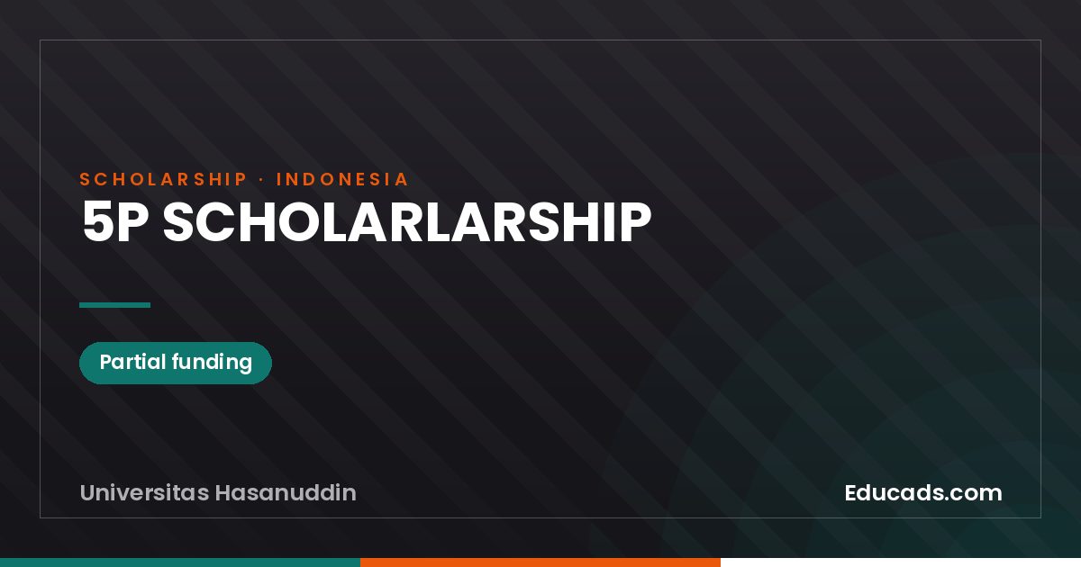 5P SCHOLARLARSHIP scholarship