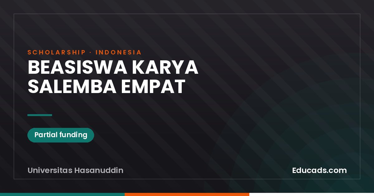 BEASISWA KARYA SALEMBA EMPAT scholarship