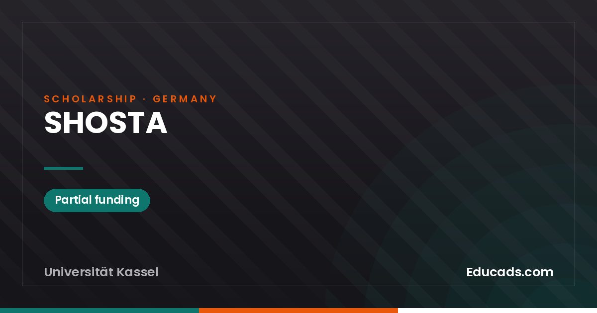 SHOSTA scholarship