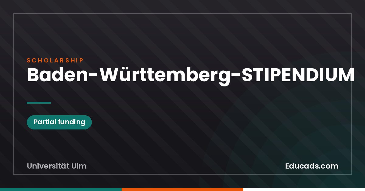 Baden-Württemberg Scholarship scholarship