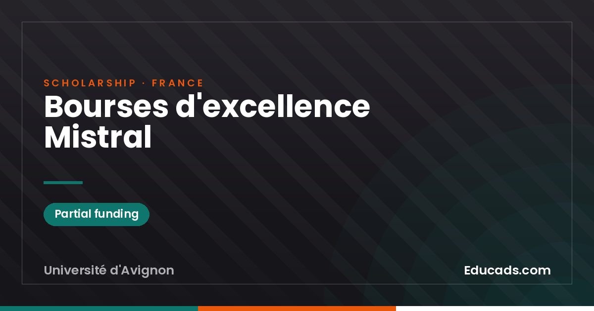 Mistral Excellence Scholarships scholarship