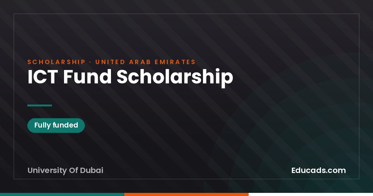 ICT Fund Scholarship scholarship