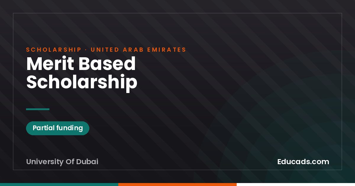 Merit Based Scholarship scholarship