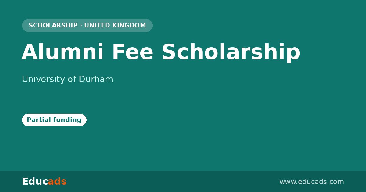 Alumni Fee Scholarship scholarship