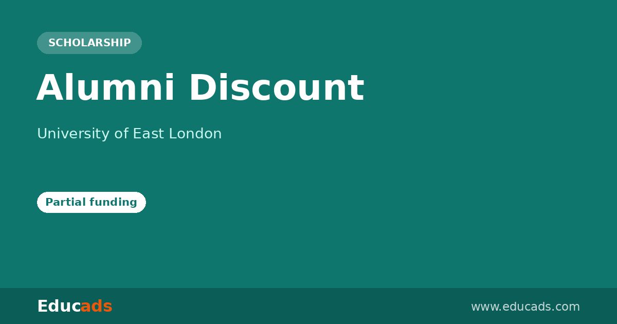 Alumni Discount scholarship