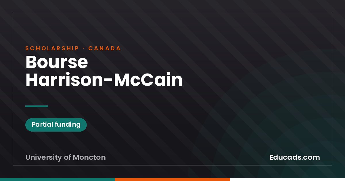 Harrison-McCain Scholarship scholarship