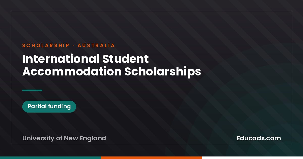 International Student Accommodation Scholarships scholarship