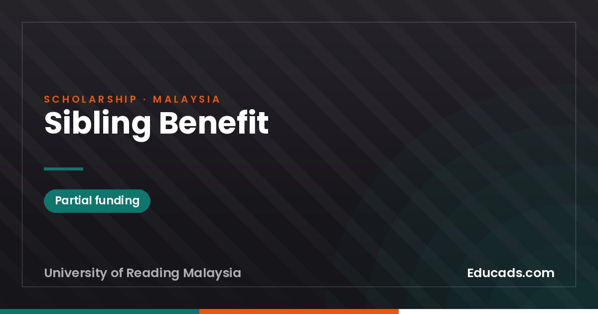Sibling Benefit scholarship