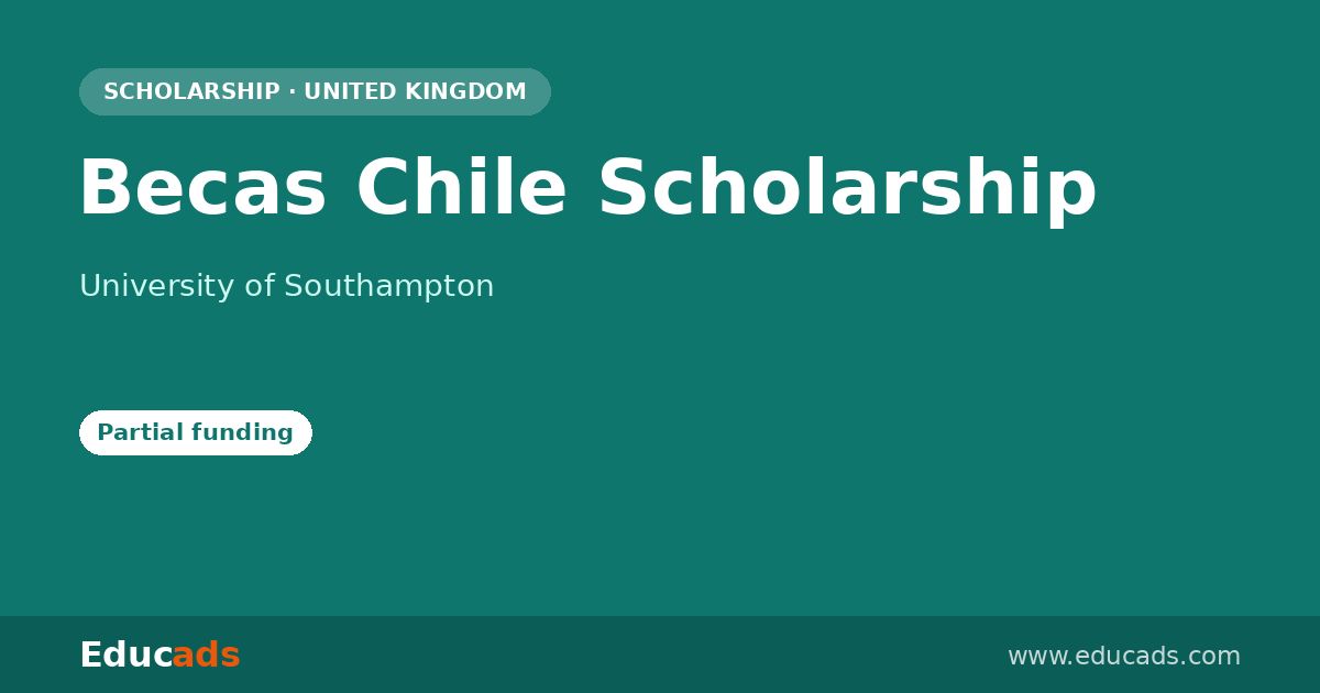 Becas Chile Scholarship scholarship