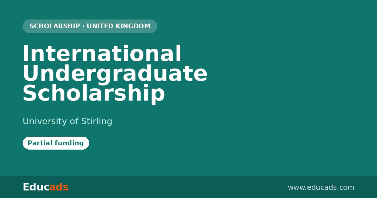 International Undergraduate Scholarship scholarship
