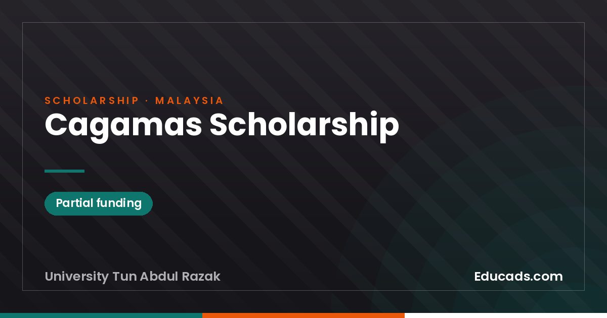 Cagamas Scholarship scholarship