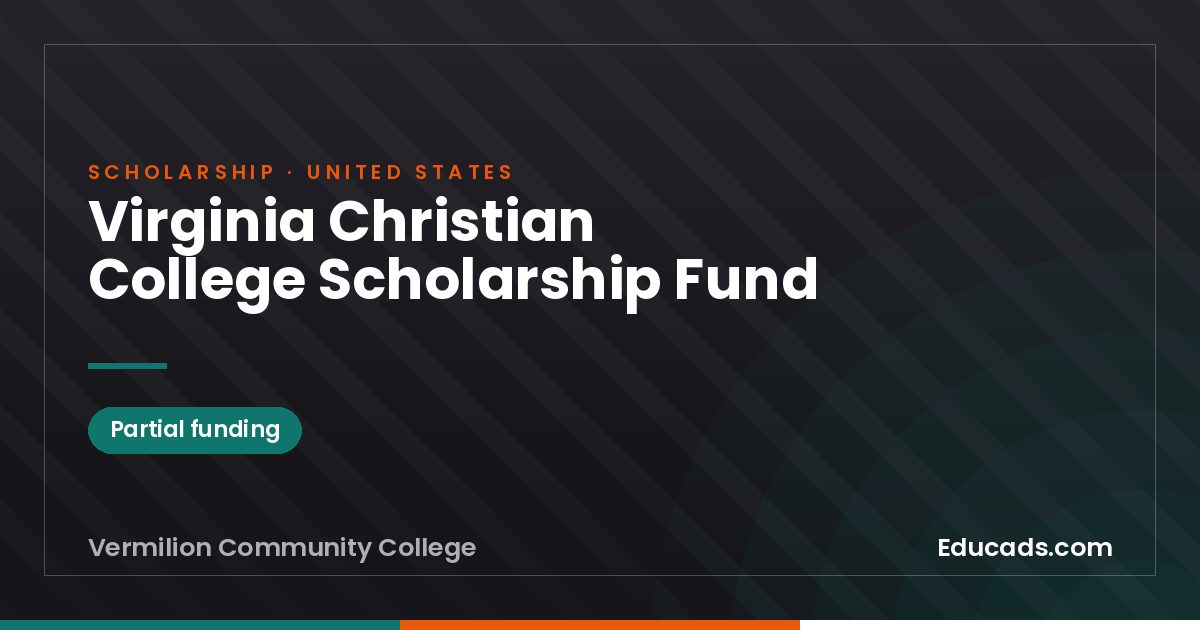 Virginia Christian College Scholarship Fund scholarship