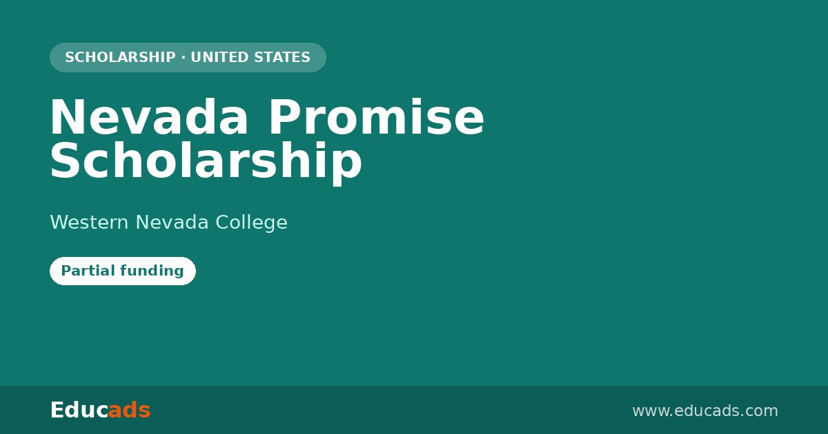 Nevada Promise Scholarship scholarship