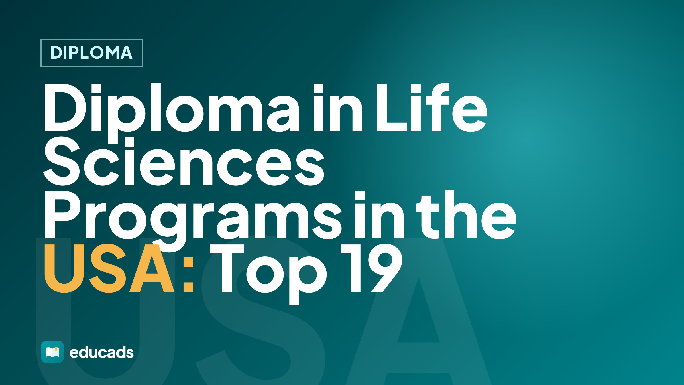 Diploma in Life Sciences Programs in the USA: Top 19