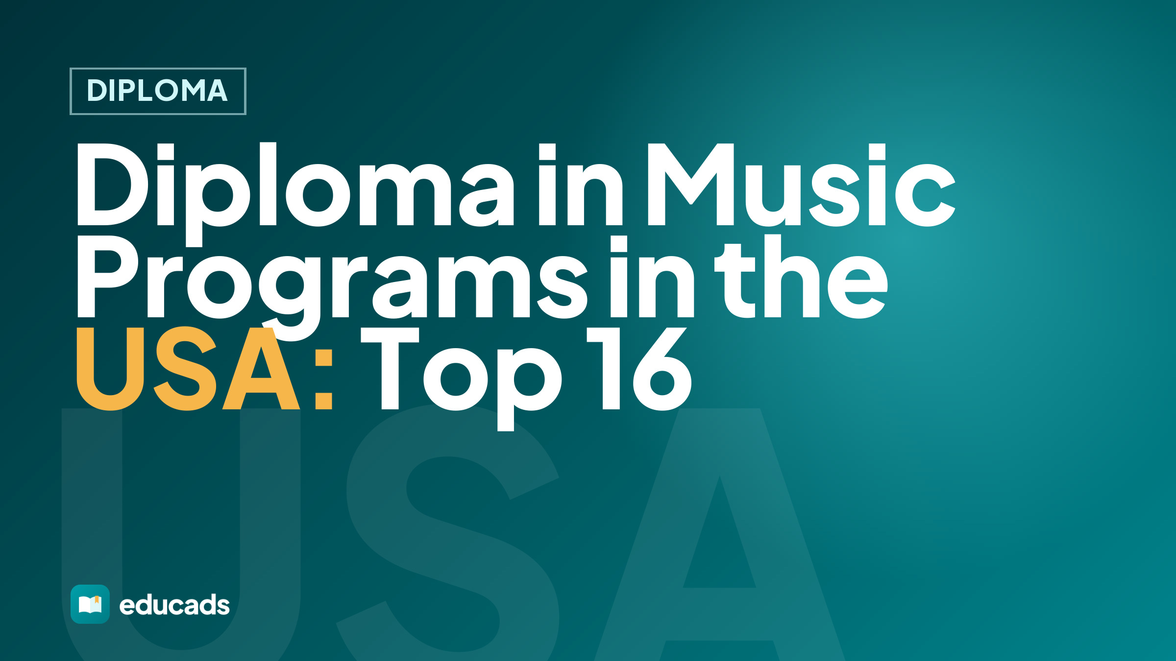 Diploma in Music Programs in the USA: Top 16
