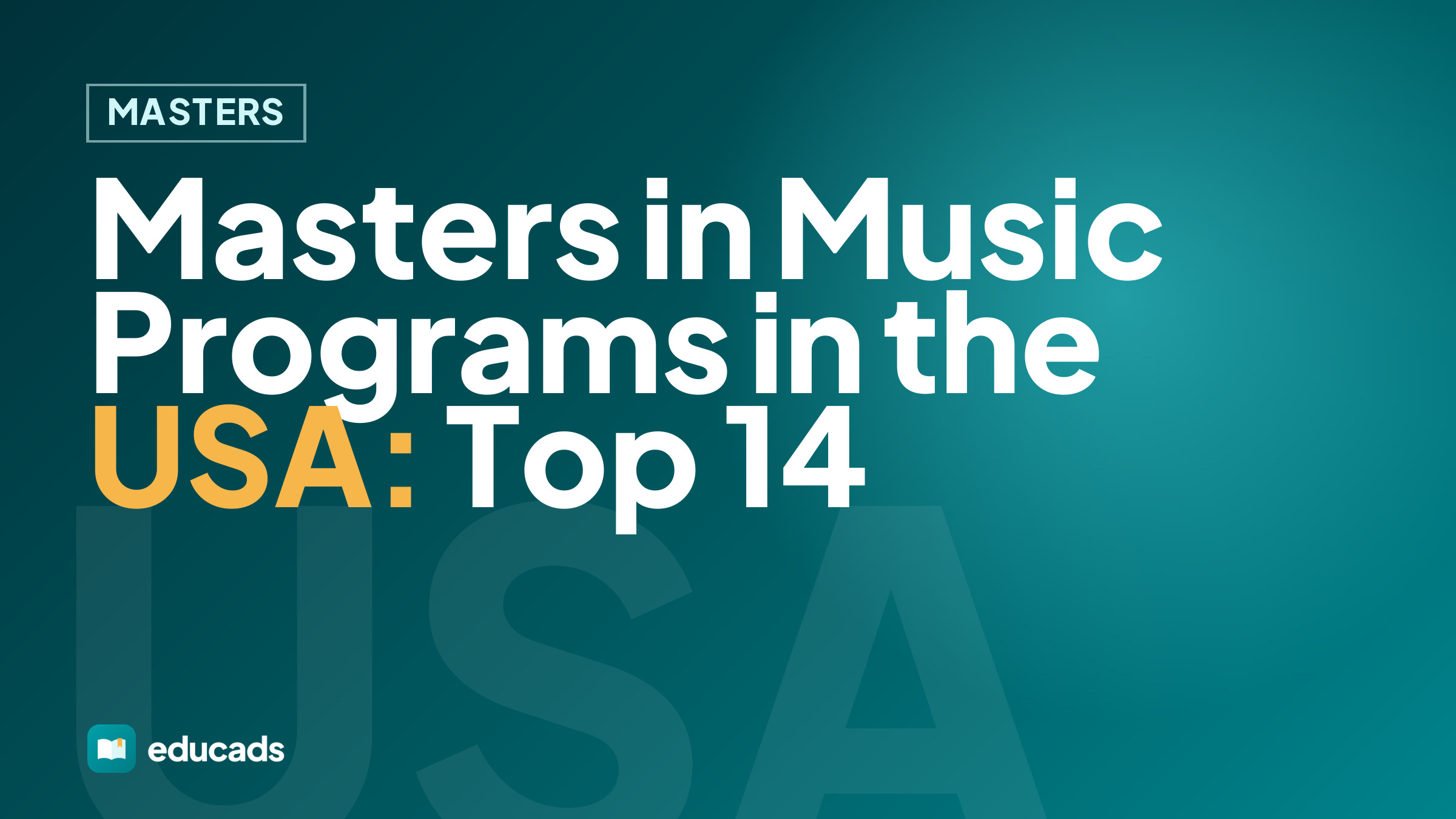 Masters in Music Programs in the USA: Top 14